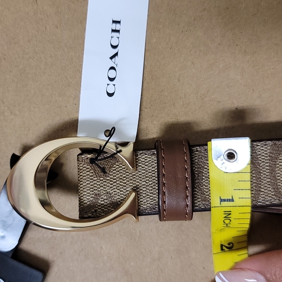 Signature Belt Coach 25mm size M - Picture 2 of 6
